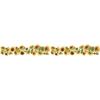 Wall Sticker Sunflower Edge Line 5.5*44.8inch For Home