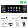 General 1 Din Car Radio MP5 IPS HD Player Support Wireless Carplay Android Auto Bluetooth FM AM RDS Stereo USB WIFI Video Player 5.1In Digital Display