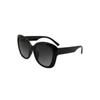 Unisex Two-tone Black Horn-rimmed Steel Fashion Sunglasses