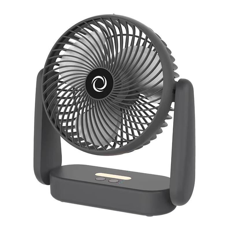 OEING Portable Camping Desk Fan with Light 1