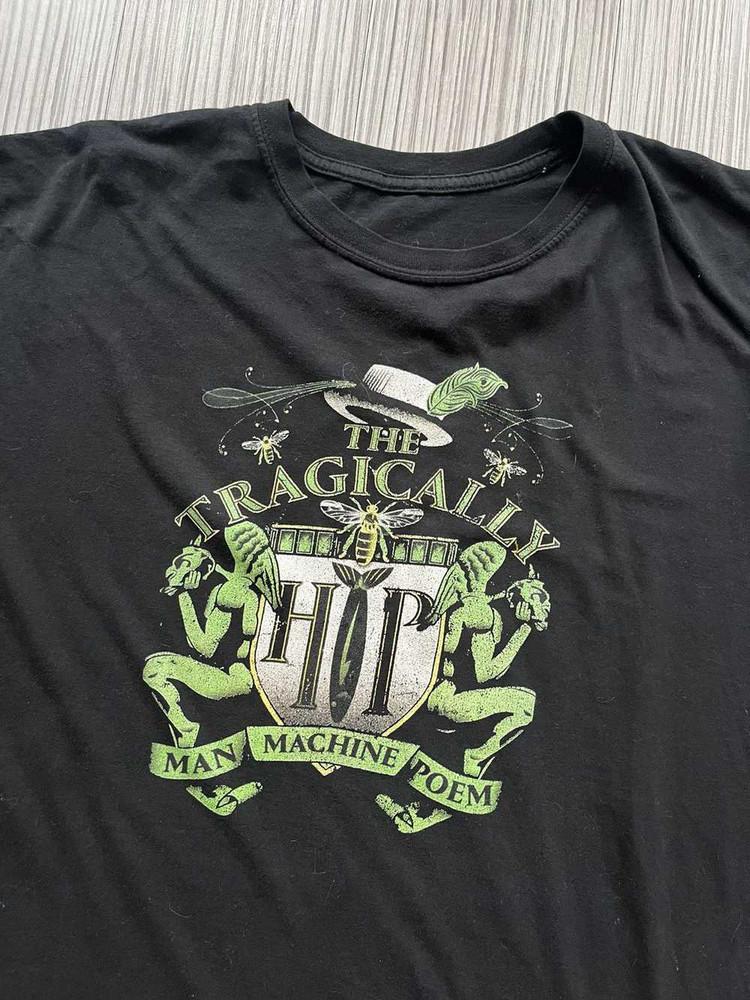 The Tragically Hip Man Machine Poem 100% Cotton Adult T-Shirt WA028 Unisex T-Shirt XL