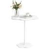 Small Coffee Table, Flower Shaped Desktop Tea Table, Modern Style End Table, Living Room Center Minimalist Display Coffee Table