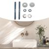 Basin Mounting Kit for Wall Installation with Replacement Parts And Fasteners