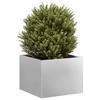 VidaXL Planter 40x40x30 Cm Galvanized Steel 860799