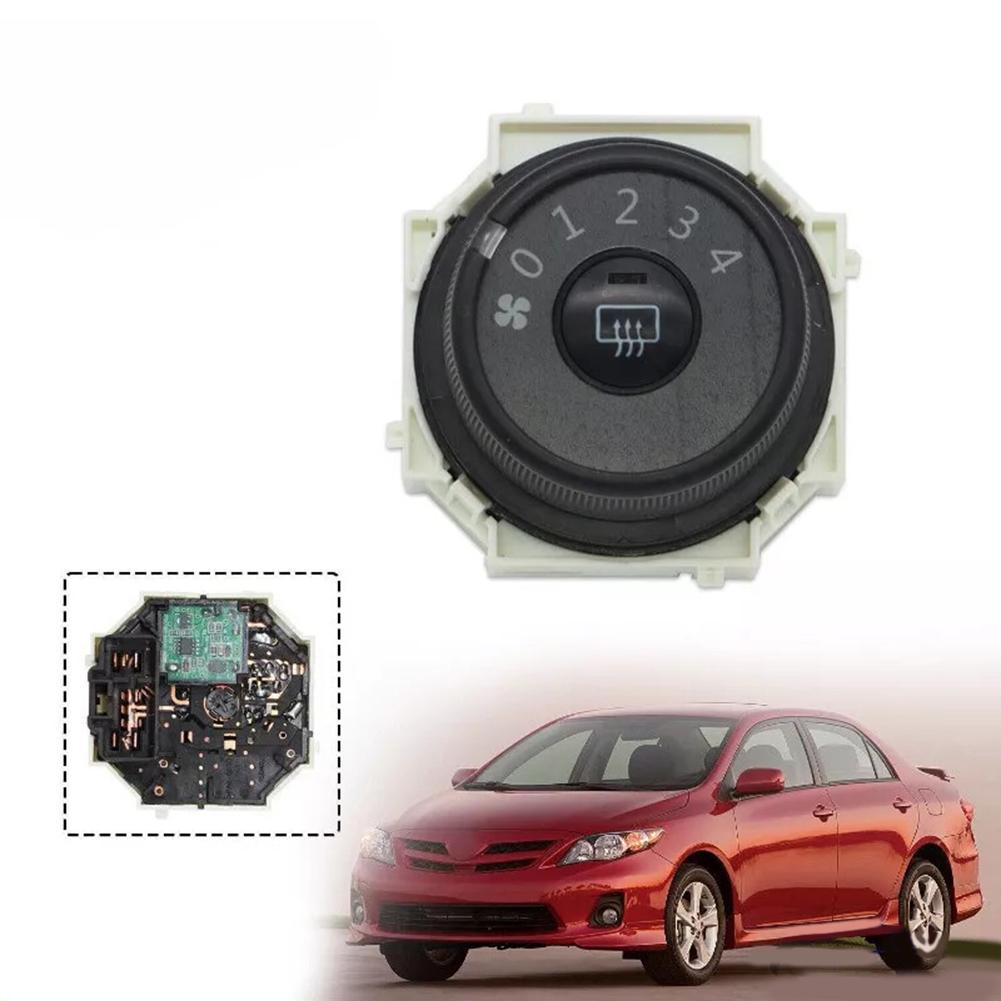 Car Conditioning AC Panel Knob Switch Speed and Heated Control for Toyota Corolla 2009 2013 and Matrix 2009 2010 OEM Part Number