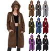 Women's Sleep Eye Mask, Long-sleeved Casual Pocket Zipper Travel Hoodie, Sports Jacket, Coat Top