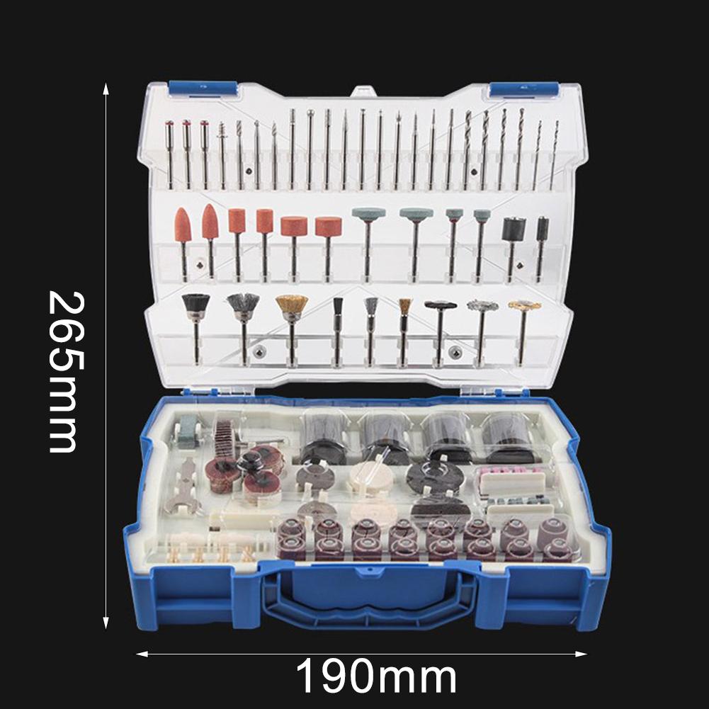 Rotary Tool Accessory Kit with 365 Grinding Cutting and Engraving Bits for Mini Drills and Electric Rotary Tools