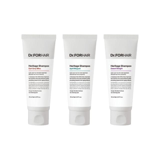 Dr.FORHAIR - Heritage Shampoo - 3 Types Earl Grey Bliss