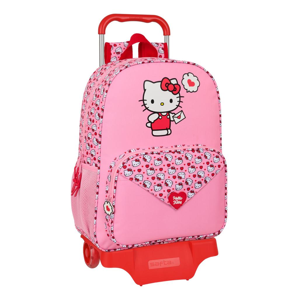 School Bag Hello Kitty Pink 33 x 42 x 14 cm