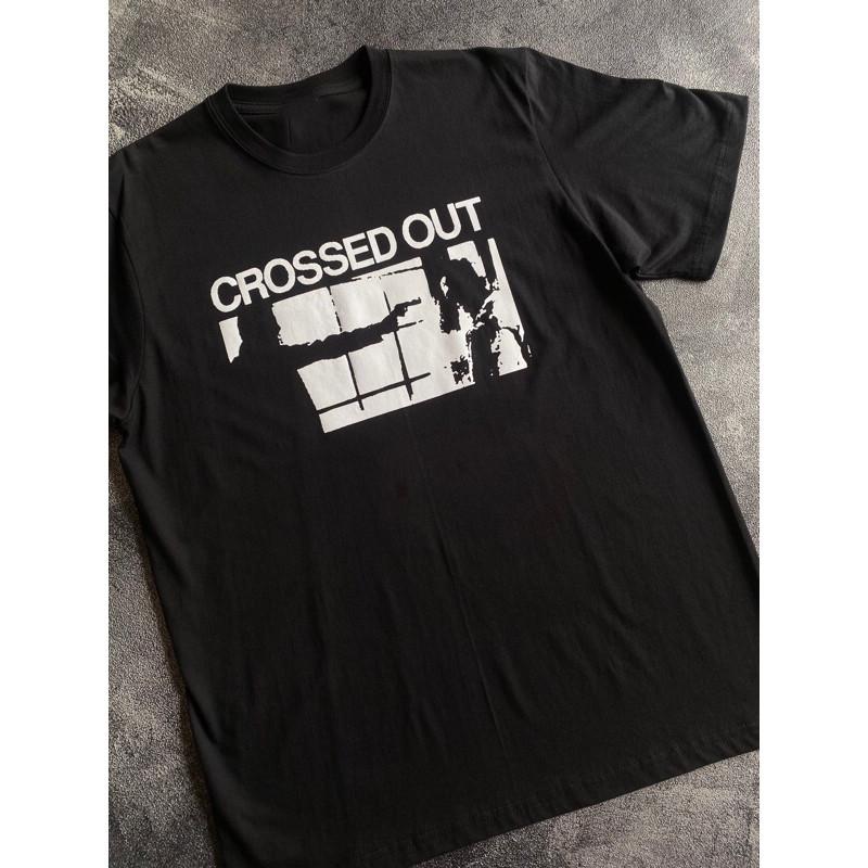 NEW CROSSED OUT Band Gift For Fan Black All Size T-Shirt  AR957 Unisex T-Shirt M