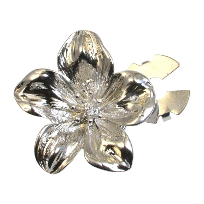 

Flower Button Cover Detachable Button Cover for Women Decorative Clips Buttons Jewelry Dress Shirt Accessories Gift срібний