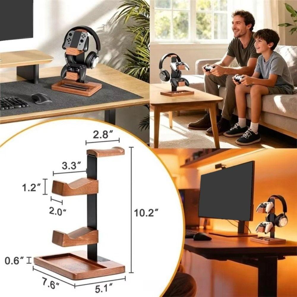 Stable Game Controller Holder 3 Layers Controller Display Stand Desktop Decoration