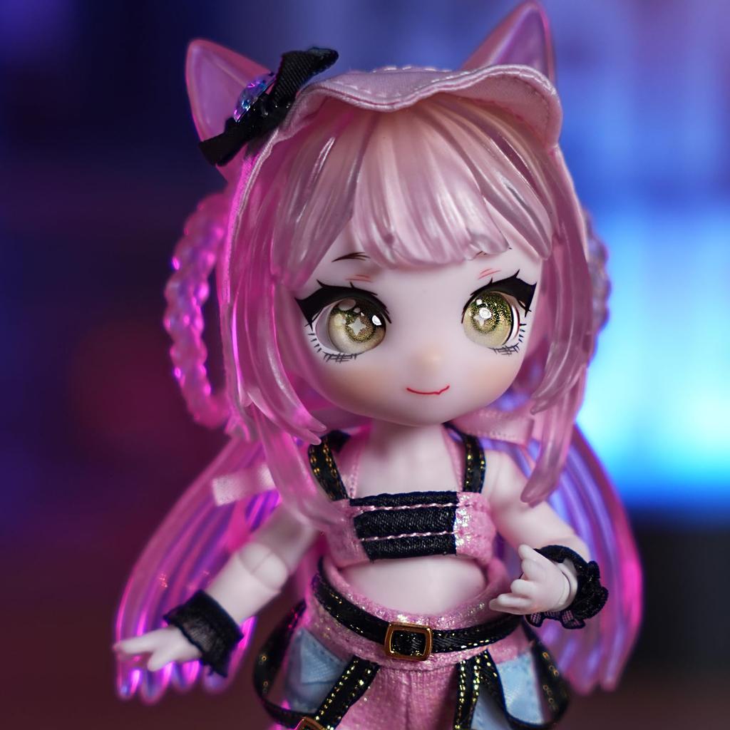 ICY Fortune Days 13cm BJD Doll - Anime Style Doll Set, Perfect for Gifts, Decoration, DIY Exercise, and Collections, Girl's Doll 8+