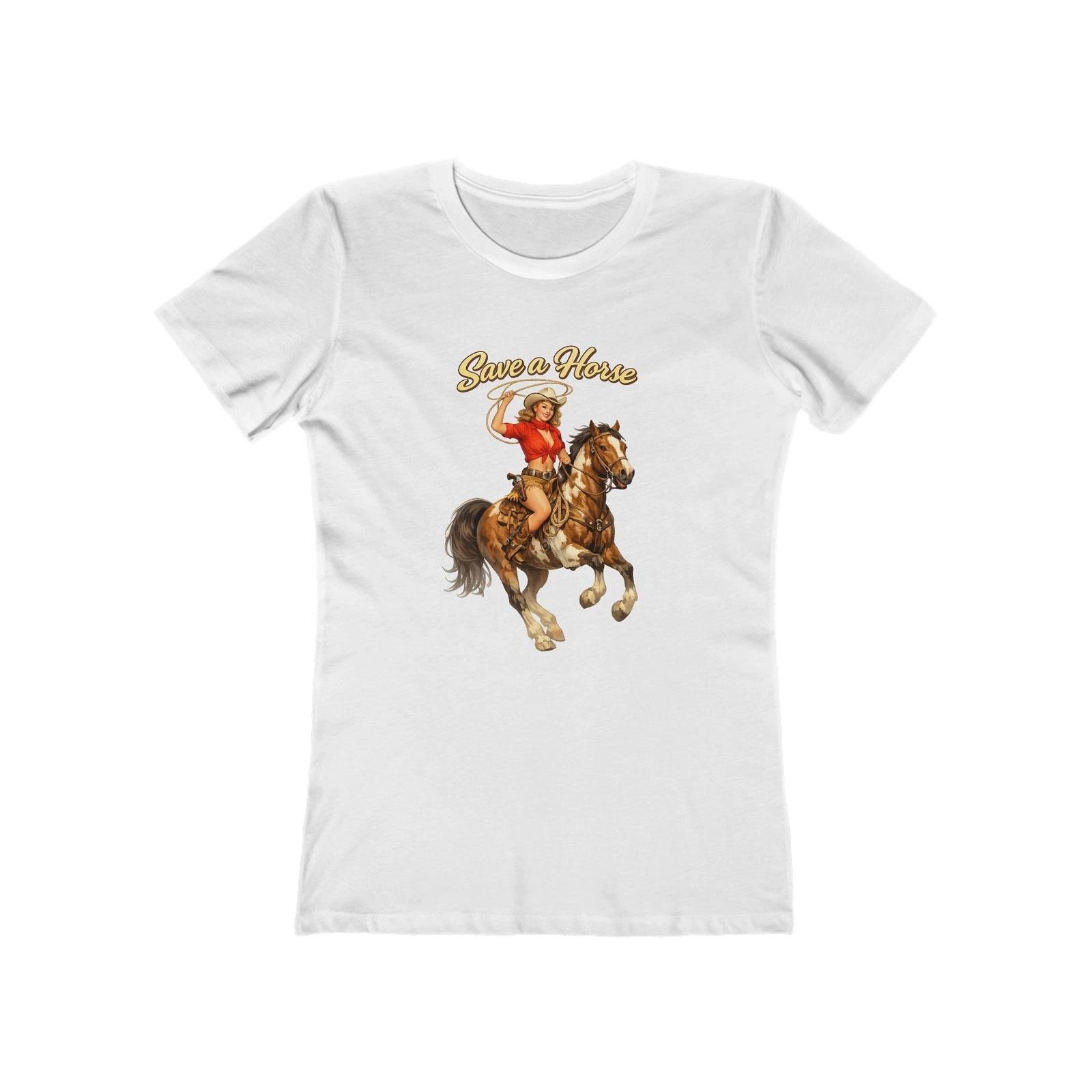 Cowgirl Rodeo Rider T-shirt | Vintage Western Horse Graphic 3XL