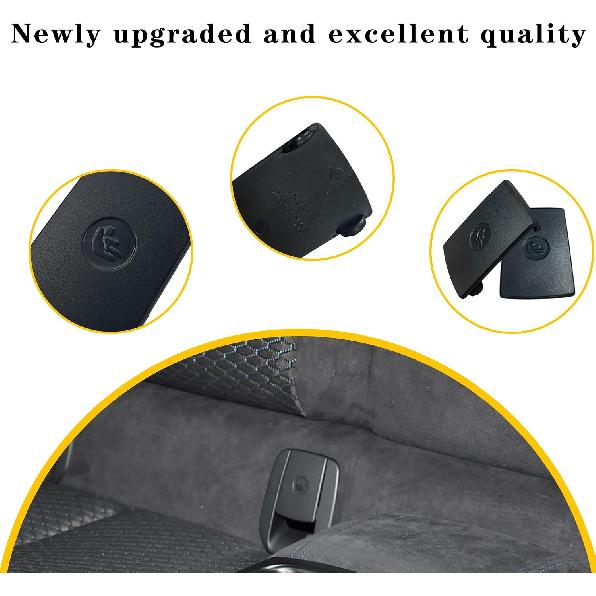 for BMW 4 Series M4 Child Seat Anchor Cover,ISOFIX Cover Rear Seat Anchor Cover Replacement for BMW 4 Series M4 420i 425i 428i 430i F32 F36 2013-2019