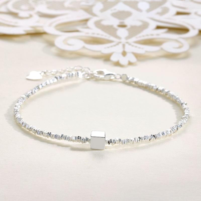 Square Bracelet Women's Simple and Versatile Niche Light Luxury Hand Jewelry Gift