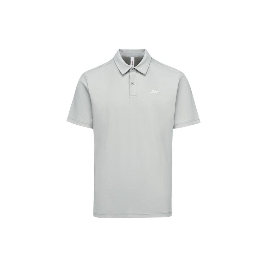 Reebok Logo Printed Pullover Fashion Sports Casual Comfortable Versatile Breathable Short Sleeve Polo Shirt Men Polo Shirts 23RMS417MGG0