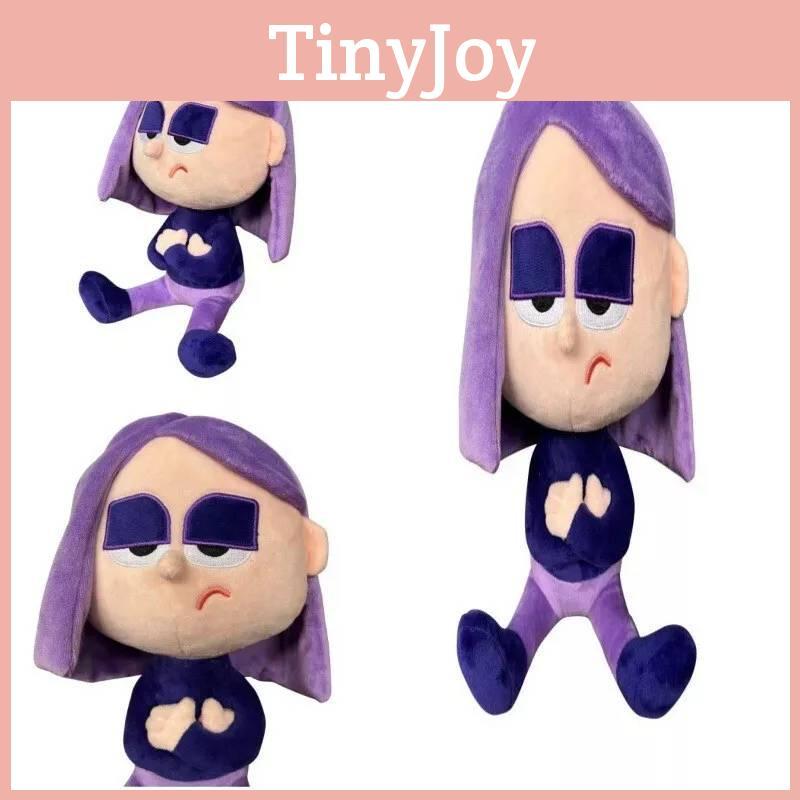 Adorable Duolingo Lily Plush Toy Soft Crystal Velvet Stuffed Doll For Kids