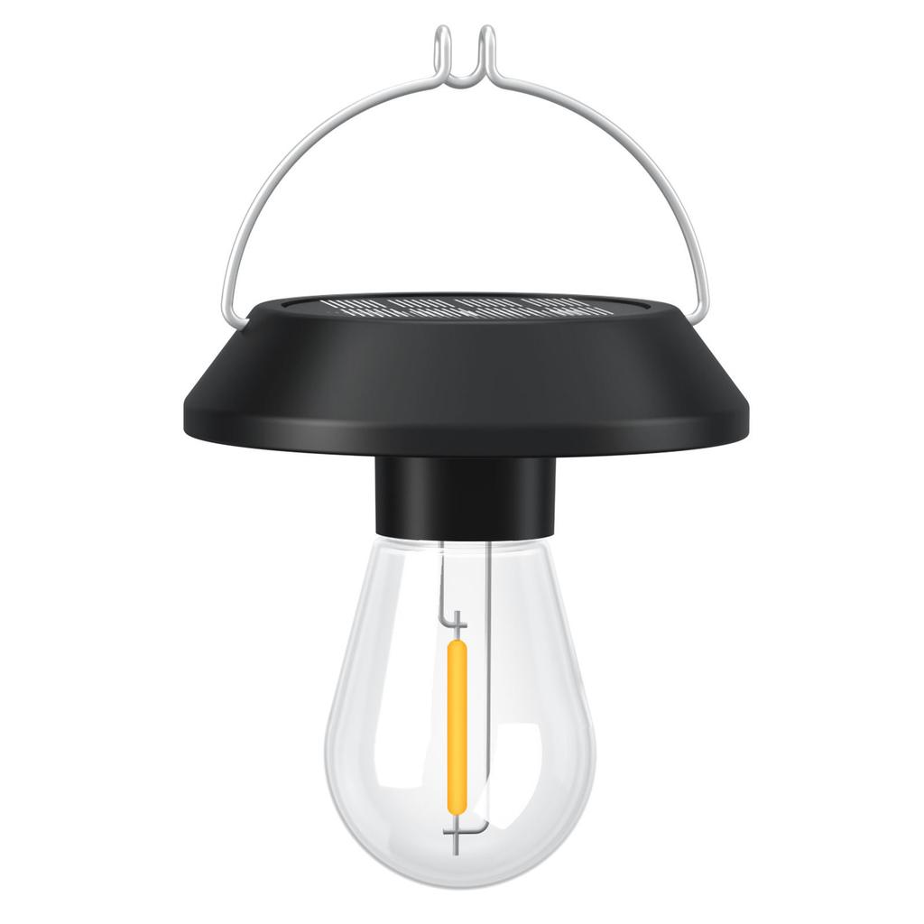 Solar Powered Outdoor Hanging Chandelier Waterproof Garden Night Light for Patio Yard Tree Camping Ambient Lighting
