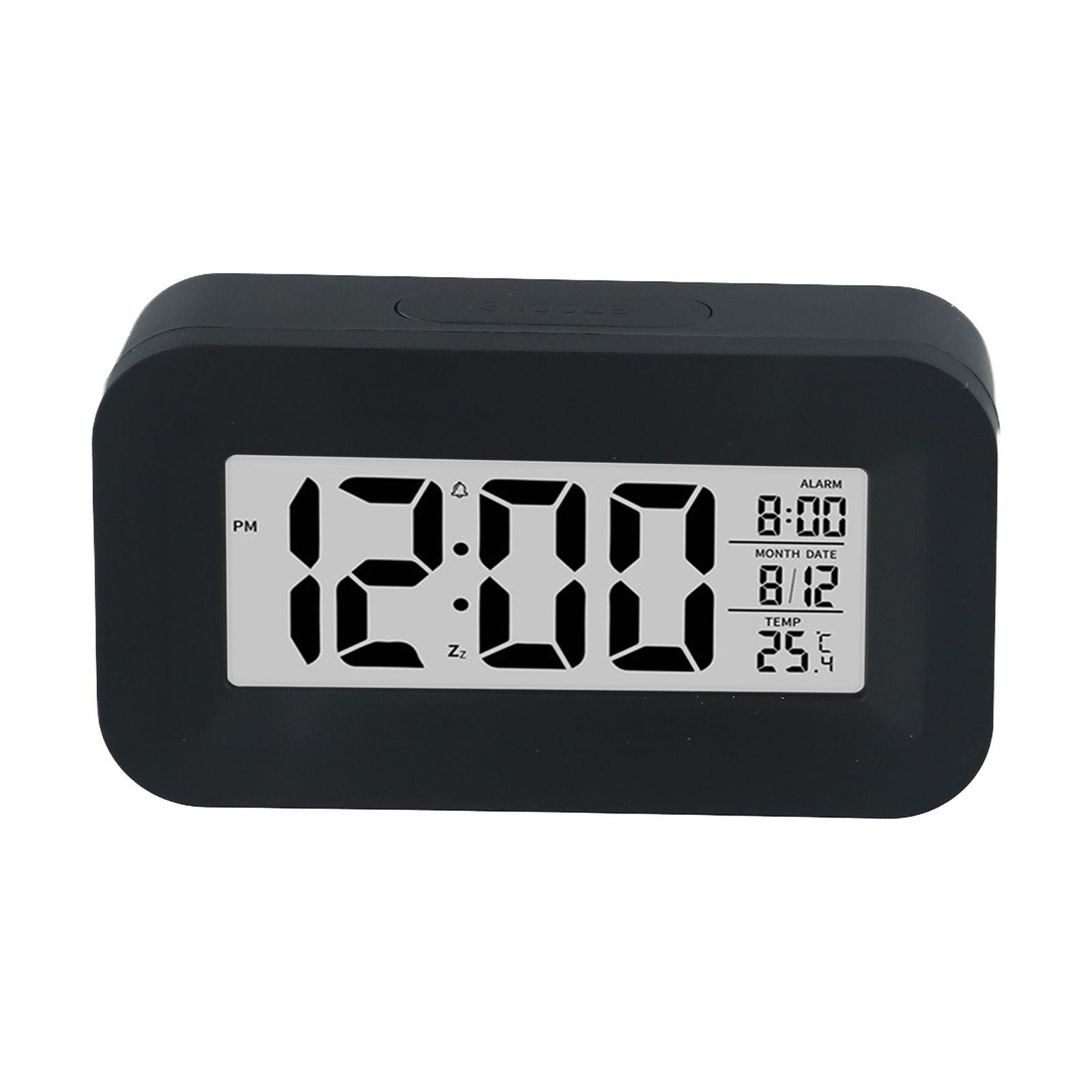 

Calendar Thermometer Office Decor Part Name Alarm Clock чорний