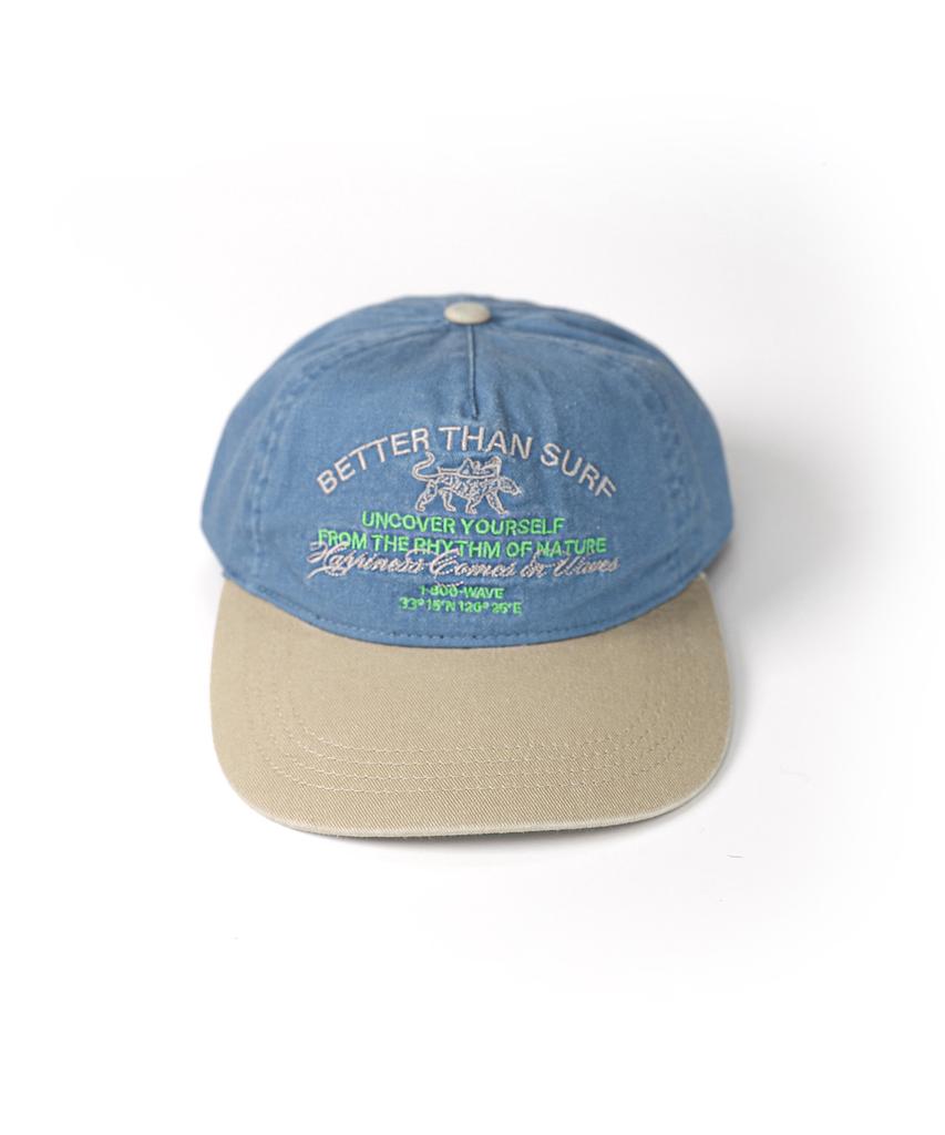 BETTER THAN SURF Euphoria Cotton Cap - Denim
