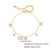 Wind Stainless Steel Flat Cross Chain Bow Women'S Niche Exquisite Bracelet Nc-