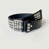 1Pc American Retro Heavy Industry Belt Accessories Women's Waist Decoration Jeans Metal Rivet Belt Wide Version