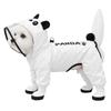 Full-coverage Frog Shape Dog Raincoat Transparent Hood Cat Rainproof Pet Clothes  for Small Dog