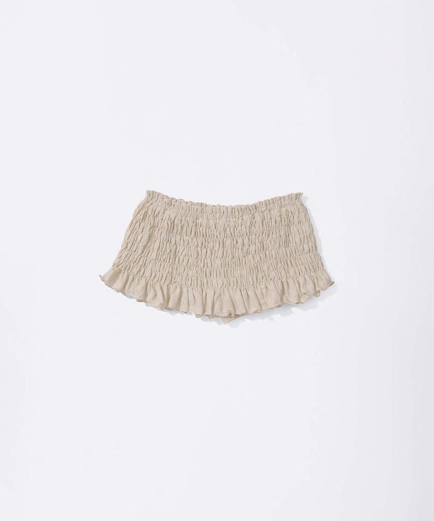 Sculpter Crinkle Volumer Skort Dusty Beige