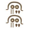 2pcs Solid Cabinet Handle Vintage Drawer Pulls Delicate Pull Handle  Cabinet