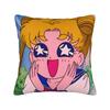 Sailor Moon Kawaii Meme Pillow Case Soft Pillow Cover Vintage Pillowcases For Sofa Home Decoration