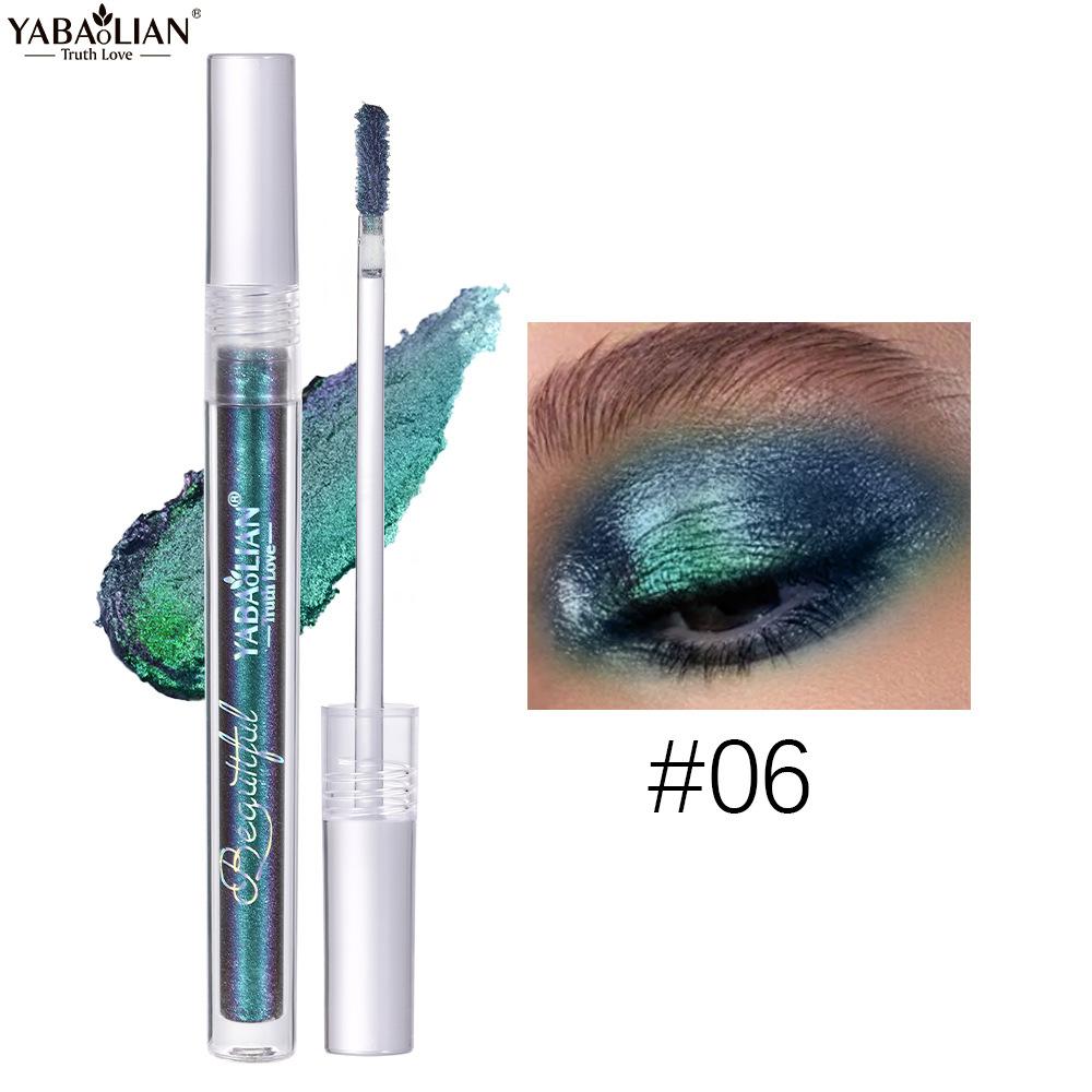 

Жидкие тени для век Chameleon, меняющие цвет, 8 цветов, сияющие тени для век, медовый оттенок