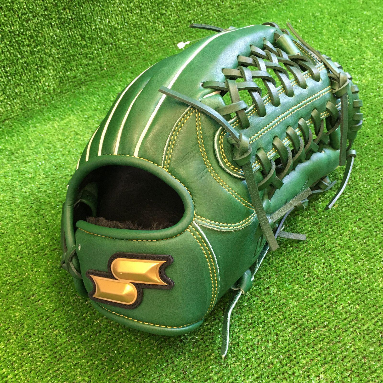 Used SSK General Softball Glove D Green All Round WNS17525
