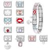 DIY Charm Bracelet Link Stainless Steel Jewelry New Module Bracelet Accessories  Women's