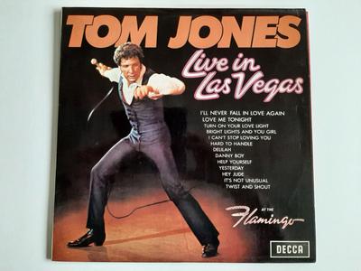 Disque Vinyle TOM JONES - Live In Las Vegas SKL5032 Decca 1969 UK Rock Occasion