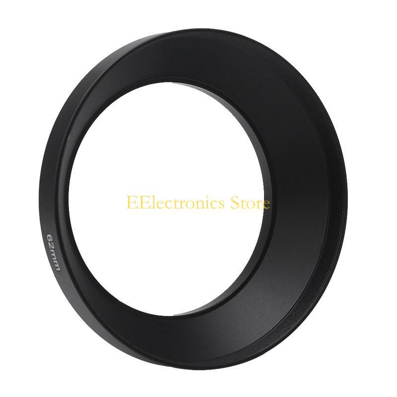 B03C 39 40.5 43 46 49 52 55 58 62 72mm Camera Metal Lens Hood Wide Angle Screw Mount Lens Hood for Digital Camera Accessory