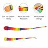 2Pcs Rainbow Tail Soft Tail Meteor Ball Safe Catch Kindergarten Hand Throwing Ball  Physical Fitness