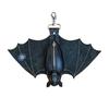 Leather Wallet, 3D Bat Shape, Gothic Style with Foldable Wings Wallet, Compact Coin Holder Women's Wallet for Outdoor Use