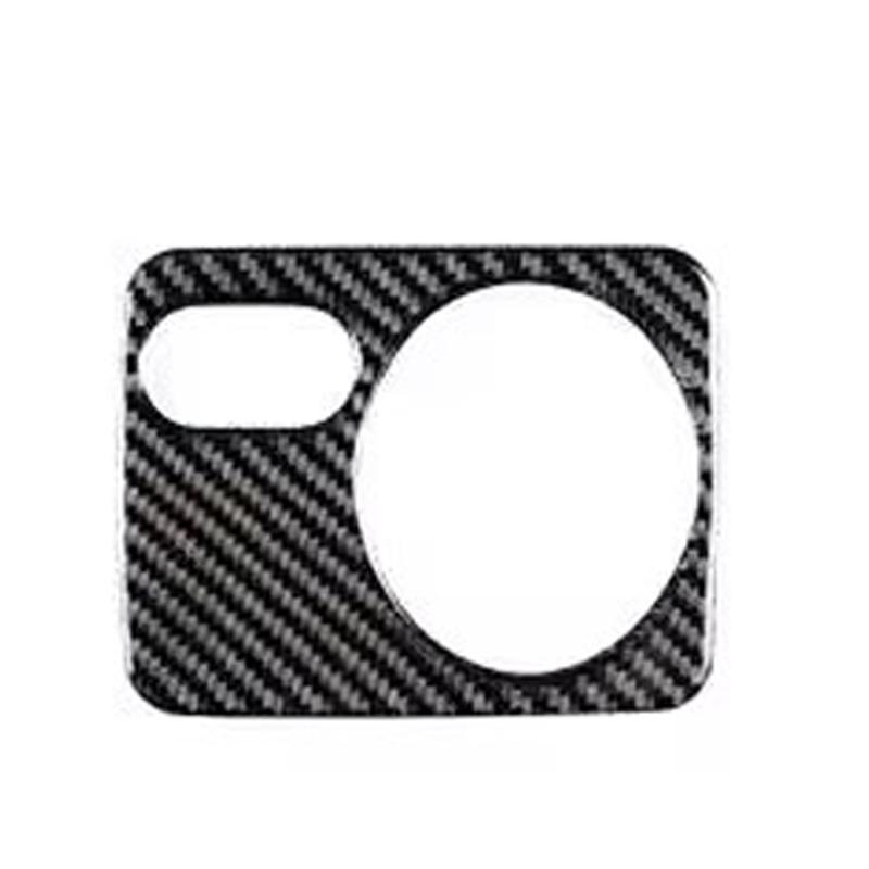 Carbon Fiber Headlight Switch Control Frame Sticker Anti-Scratch Stickers For VW Golf 6 R MK6 Scirocco 2009-2016