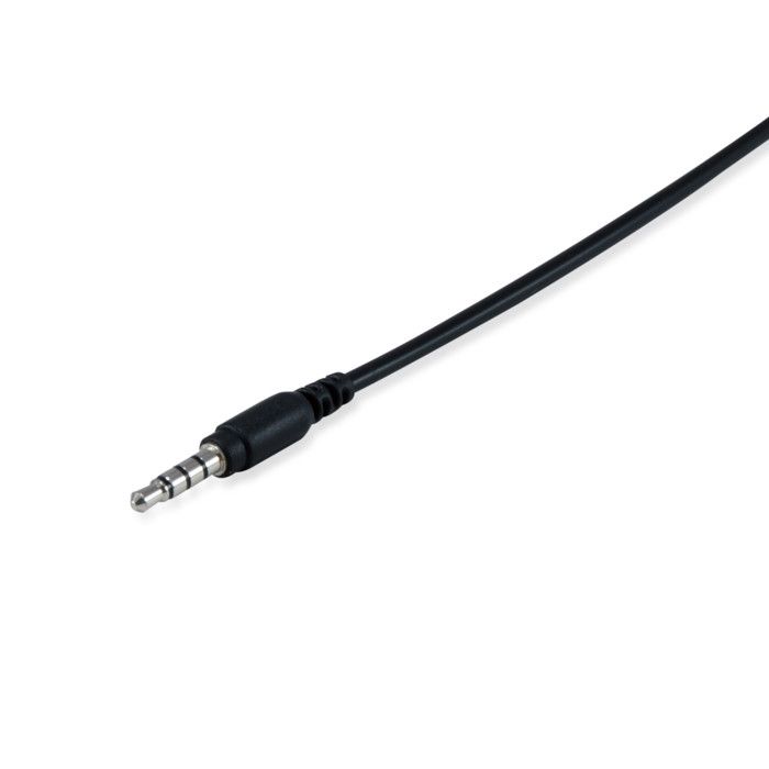Casque - Equip Life Chat - On-Ear - Filaire - 3,5 mm - Blanc et Noir