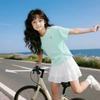 Girls' Quick Dry Ice Skin Non Sticky T-shirts