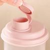 Soy Milk Coffee Mug with Sealed Lid Portable Mini Water Cup Leak-proof Water Bottle Breakfast Cup Reusable Drink Container for Home Office & Travel