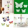 4 Pieces for Butterfly Wall Hanging Epoxy Molds Diy Keychain Wall Decoration for Butterfly Coaster for Key Pendant Silic