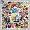50 Peking Opera Character Stickers: Chinese Style, Waterproof, Self-Adhesive for Fridge, Suitcase, Laptop