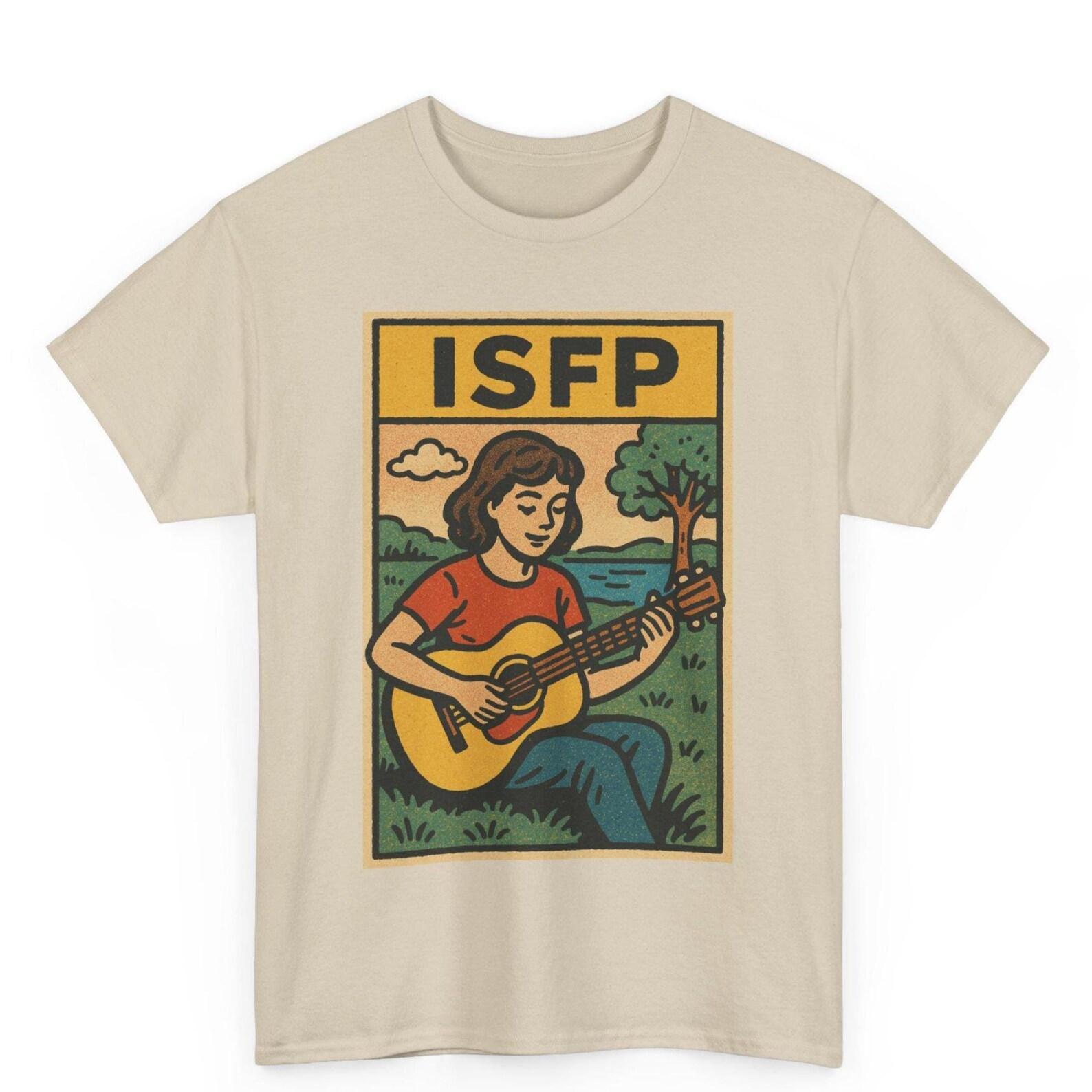 ISFP Retro Comic T-Shirt: Vintage Adventurer Personality Graphic Tee S