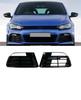Car Front Bumper Fog Light Lamp Cover Grille For Volkswagen VW Scirocco R 2009 2010 2011 2012 2013 2014 Lower Grill