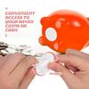 5Pcs Round Silicone Piggy Bank Stopper Replacement Plug for Ceramic Money Box Savings Jar Seal Closure with Versatile Fit Easy