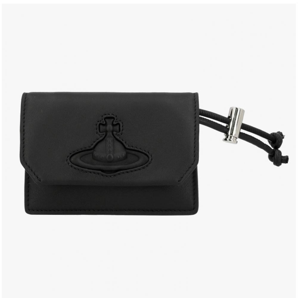 Vivienne Westwood Smooth Leather Strap Card Wallet 55020001u L001s N401