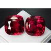 Natural Red Ruby Cushion Cut 16 Ct CERTIFIED Loose Gemstone Pair A-2183jhvjlh