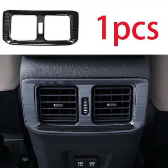 Cover Trim 1X Black For Toyota RAV4 - Titanium Back Row Air Outlet Vent